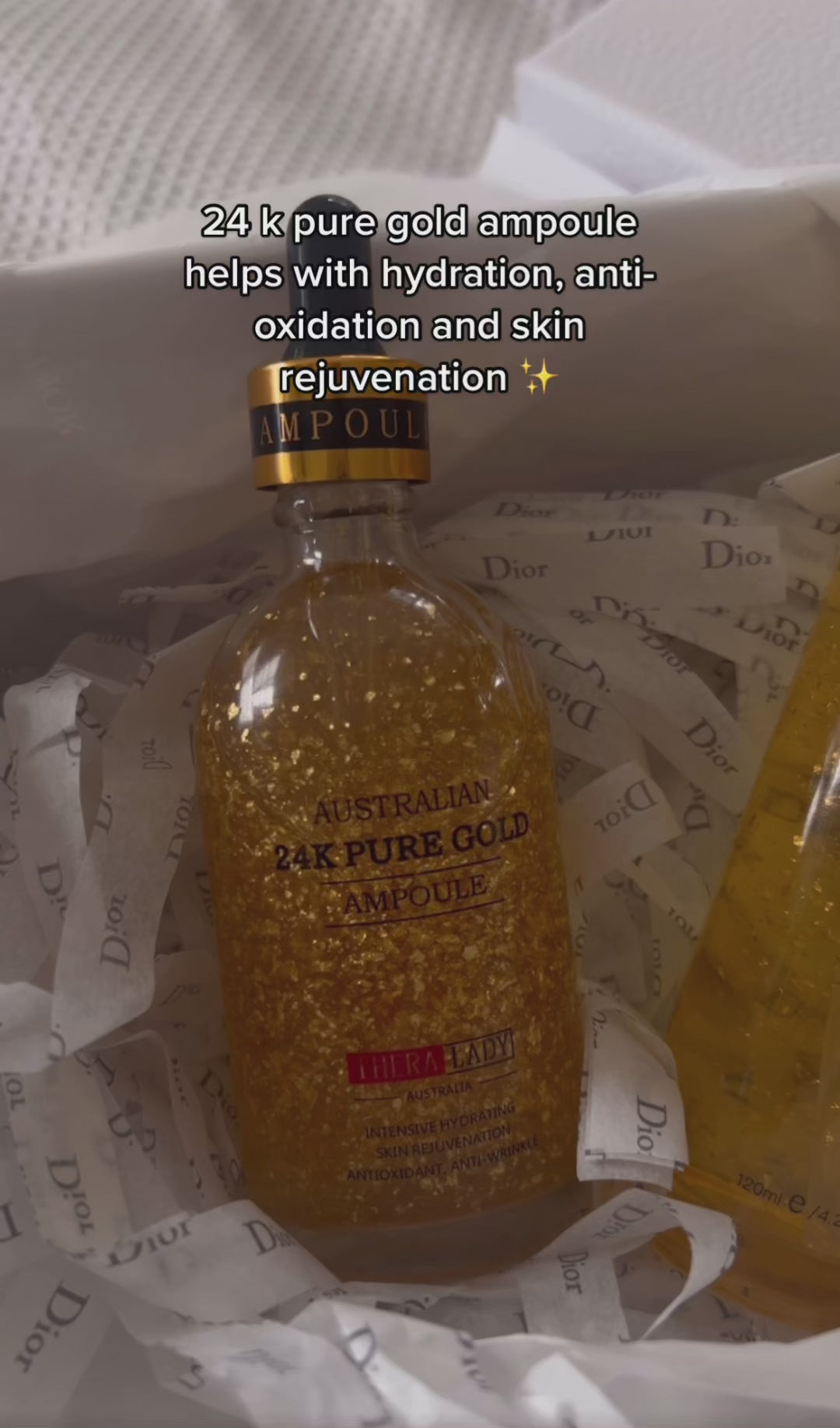 Se vår video om Rituel Éclat 24K – lyxigt anti-aging-kit med 24K guld och kollagen för strålande, fast och ungdomlig hud